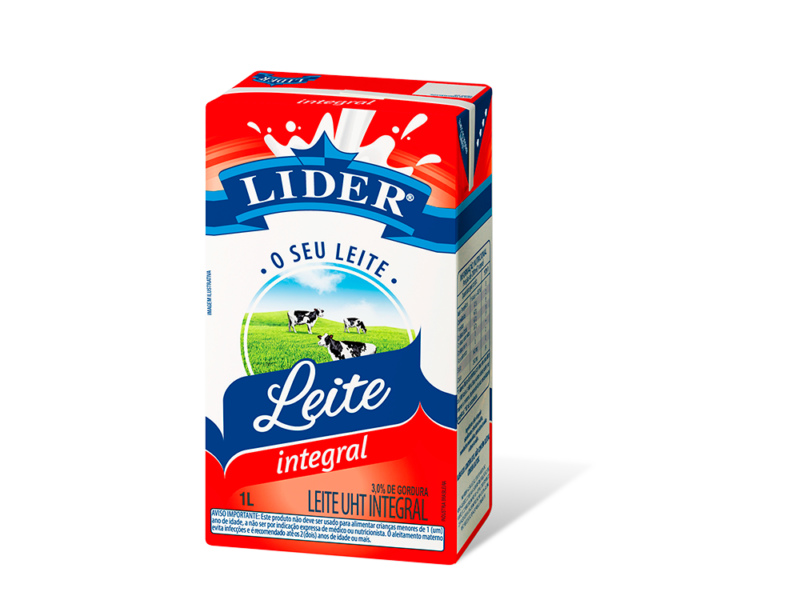 Leite Integral UHT Lider 1L